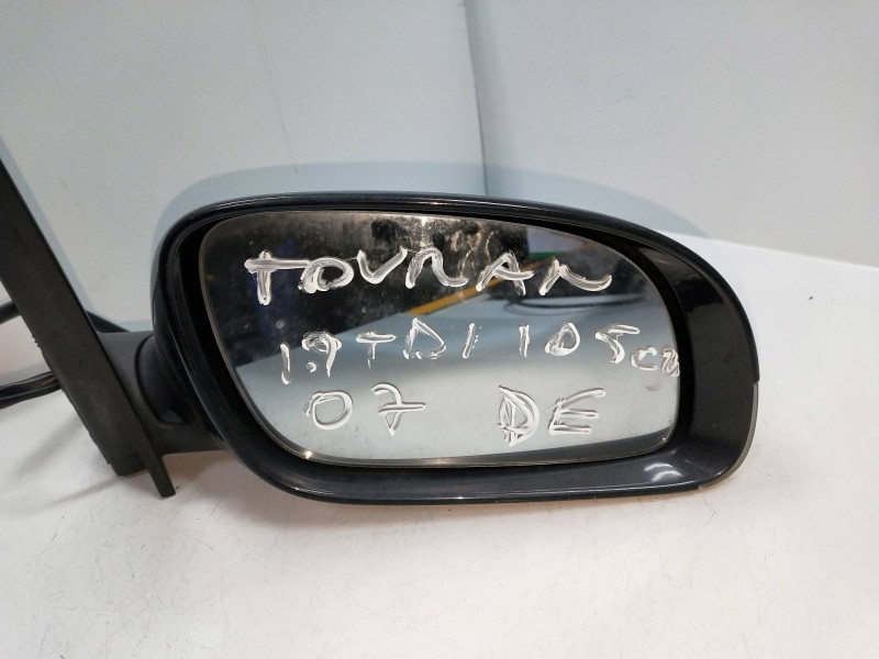 Recambio de retrovisor derecho para volkswagen touran (1t2) 1.9 tdi referencia OEM IAM   ELECTRICO