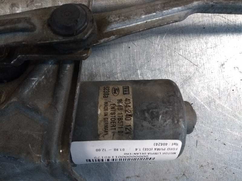 Recambio de motor limpia delantero para ford puma (cce) 1.4 referencia OEM IAM 404240 96FB17B571D 97FB17504AD