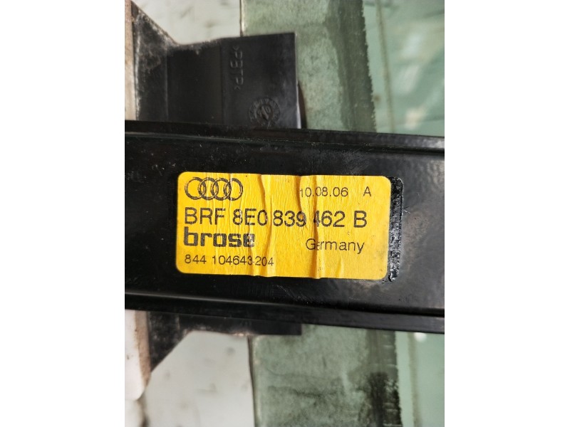 Recambio de elevalunas trasero derecho para audi a4 b7 (8ec) 2.0 tfsi referencia OEM IAM 8E0839462B 4P 