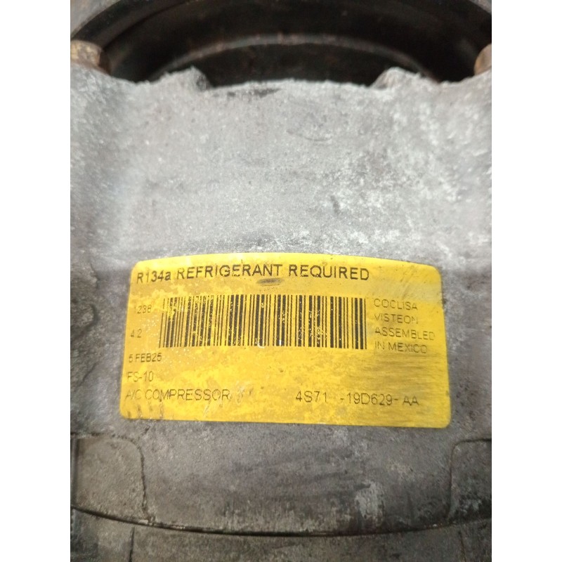 Recambio de compresor aire acondicionado para ford mondeo iii (b5y) 2.0 16v tddi / tdci referencia OEM IAM 4S7119D629AA  