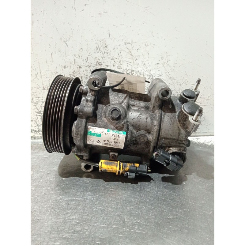 Recambio de compresor aire acondicionado para peugeot 207/207+ (wa_, wc_) 1.6 hdi referencia OEM IAM 9651910980  
