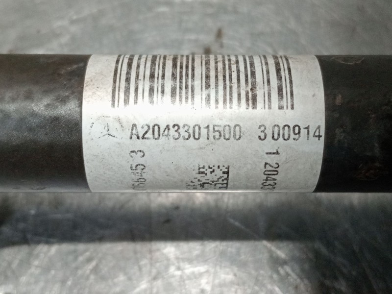 Recambio de transmision delantera izquierda para mercedes-benz clase glk (x204) 220 cdi 4-matic (204.984, 204.997) referencia OE