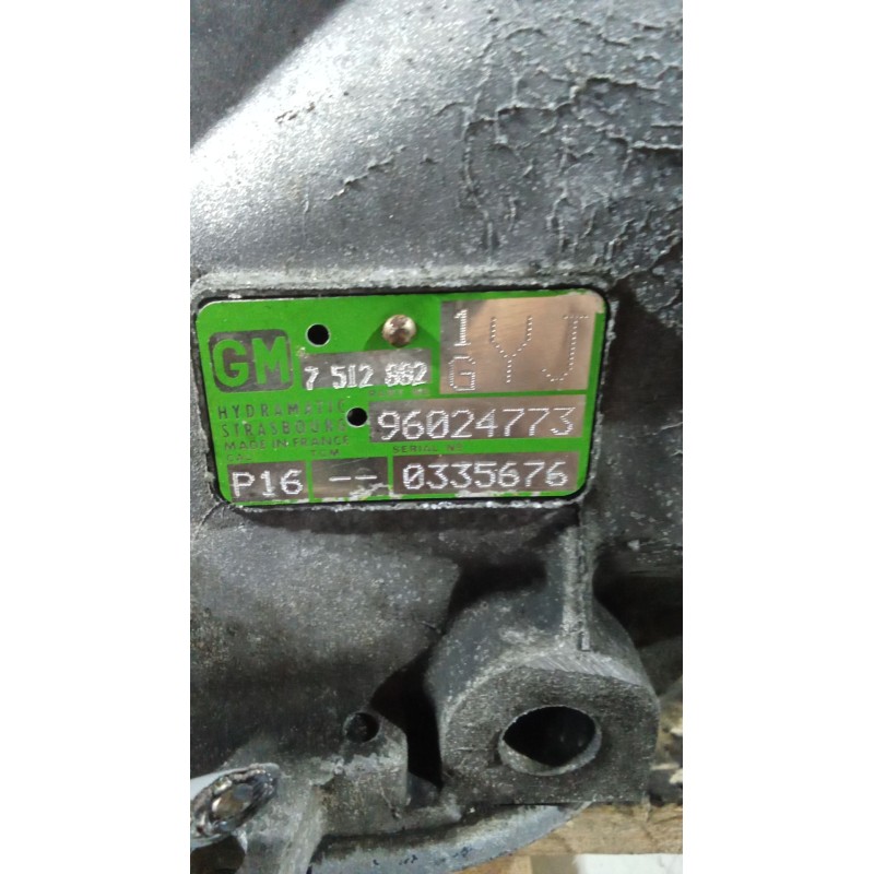 Recambio de caja cambios para bmw 5 (e39) 525 d referencia OEM IAM 7512802 AUTOMATICO 1GYJ 96024773 P16 0335676