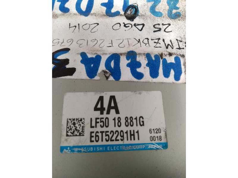 Recambio de centralita motor uce para mazda 3 berlina (bk) 2.0 16v cat referencia OEM IAM LF5018881G E6T52291H1 4A