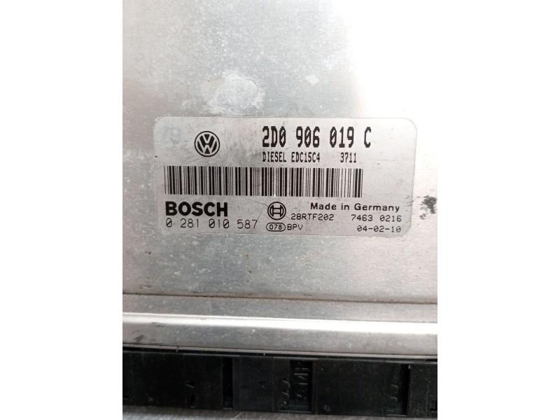 Recambio de centralita motor uce para volkswagen lt 28-46 ii caja/chasis (2dc, 2df, 2dg, 2dl, 2dm) 2.5 sdi referencia OEM IAM 02