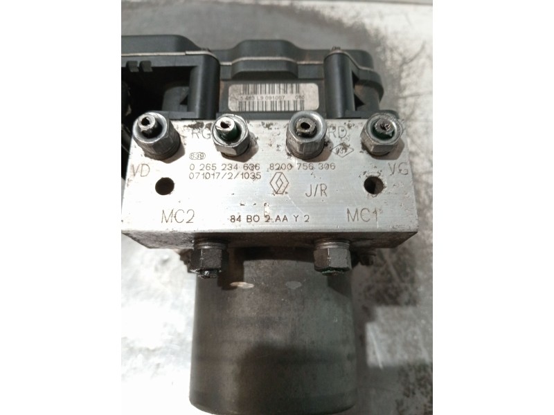 Recambio de abs para renault grand scénic ii (jm0/1_) 1.9 dci (jm14) referencia OEM IAM 0265950770 0265234636 8200756306