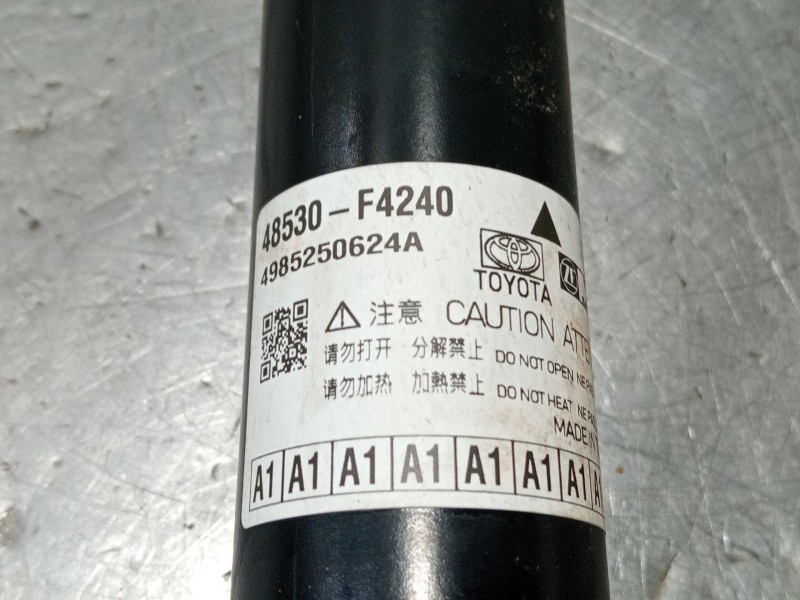 Recambio de amortiguador trasero derecho para toyota c-hr (_x1_) 2.0 hybrid (maxh10) referencia OEM IAM 48530F4240  