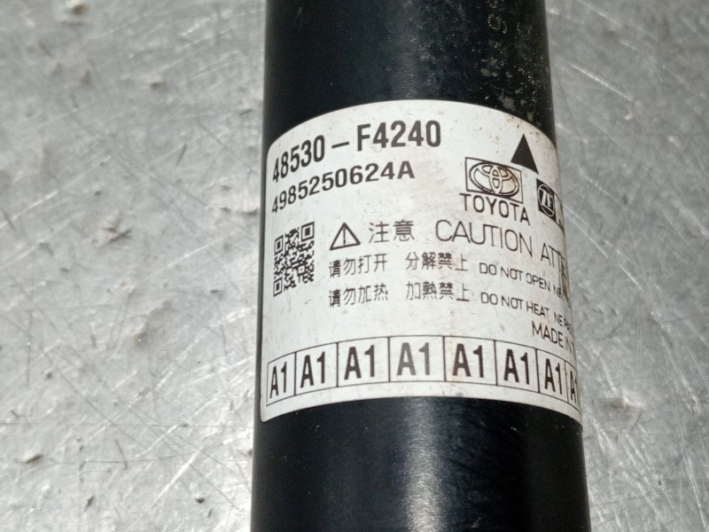 Recambio de amortiguador trasero izquierdo para toyota c-hr (_x1_) 2.0 hybrid (maxh10) referencia OEM IAM 48530F4240  