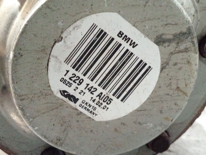 Recambio de transmision trasera izquierda para bmw 5 (e39) 525 d referencia OEM IAM 1229142  