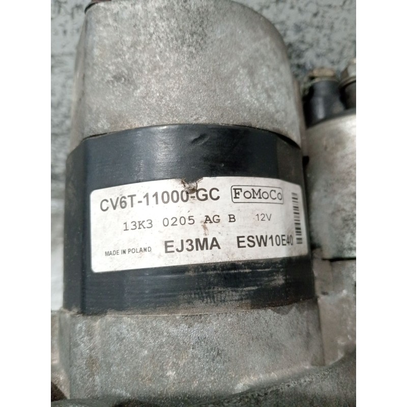 Recambio de motor arranque para ford focus iii 1.0 ecoboost referencia OEM IAM CV6T11000GC  