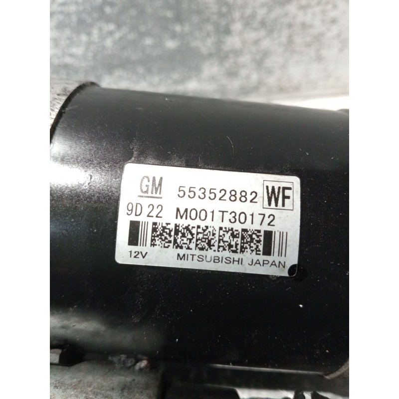 Recambio de motor arranque para opel insignia a sedán (g09) 2.0 cdti (69) referencia OEM IAM 55352882 M001T30172 