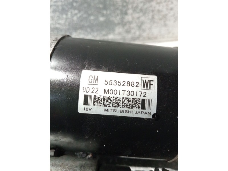 Recambio de motor arranque para opel insignia a sedán (g09) 2.0 cdti (69) referencia OEM IAM 55352882 M001T30172 