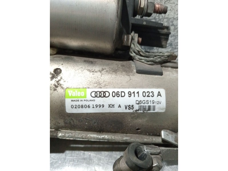 Recambio de motor arranque para audi a4 b7 (8ec) 2.0 tfsi referencia OEM IAM 06D911023A  