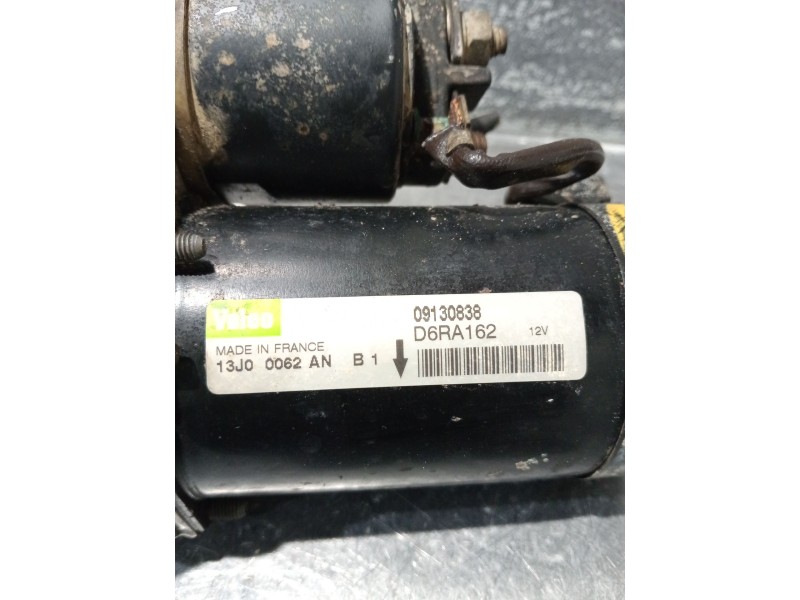 Recambio de motor arranque para opel astra g sedán (t98) 1.6 (f69) referencia OEM IAM 09130838 D6RA162 