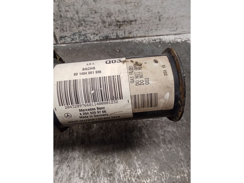 Recambio de amortiguador delantero izquierdo para mercedes-benz clase glk (x204) 220 cdi 4-matic (204.984, 204.997) referencia O
