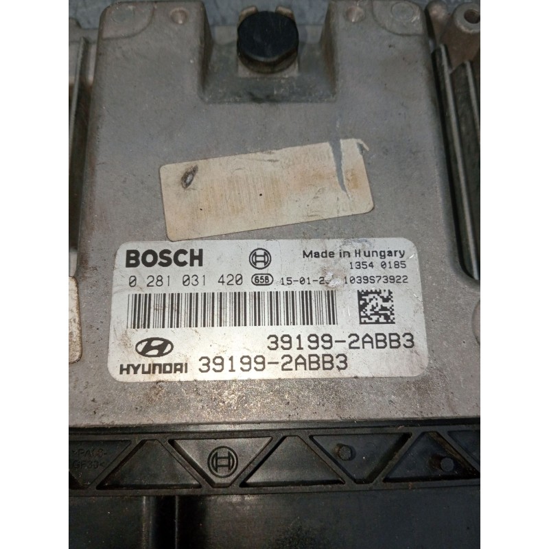 Recambio de centralita motor uce para hyundai ix35 (lm, el, elh) 1.7 crdi referencia OEM IAM 0281031420 391992ABB3 13540185
