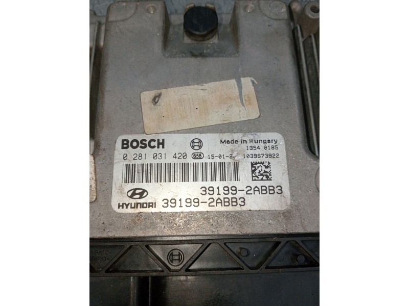 Recambio de centralita motor uce para hyundai ix35 (lm, el, elh) 1.7 crdi referencia OEM IAM 0281031420 391992ABB3 13540185