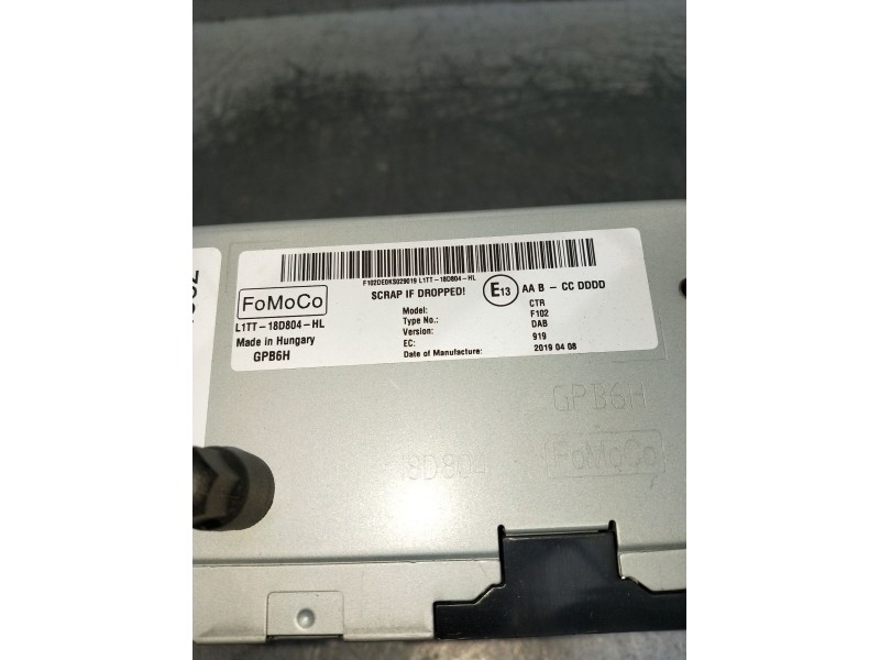 Recambio de sistema audio / radio cd para ford fiesta (ce1) cool&connect referencia OEM IAM L1TT18D804HL  