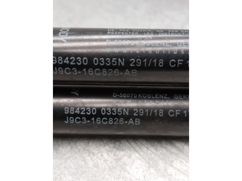 Recambio de amortiguadores capo para jaguar e-pace (x540) 2.0 d180 awd referencia OEM IAM J9C316C826AB  