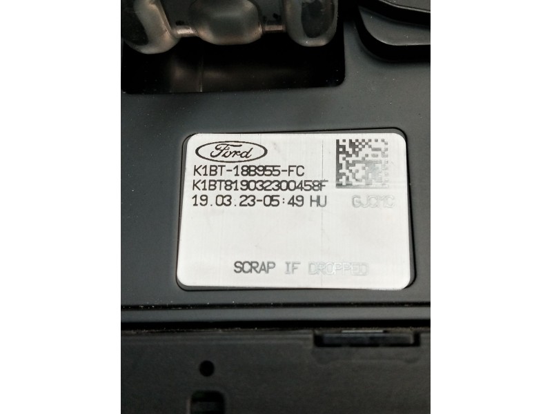 Recambio de pantalla multifuncion para ford fiesta (ce1) cool&connect referencia OEM IAM K1BT18B955FC H1BT18K811HF 
