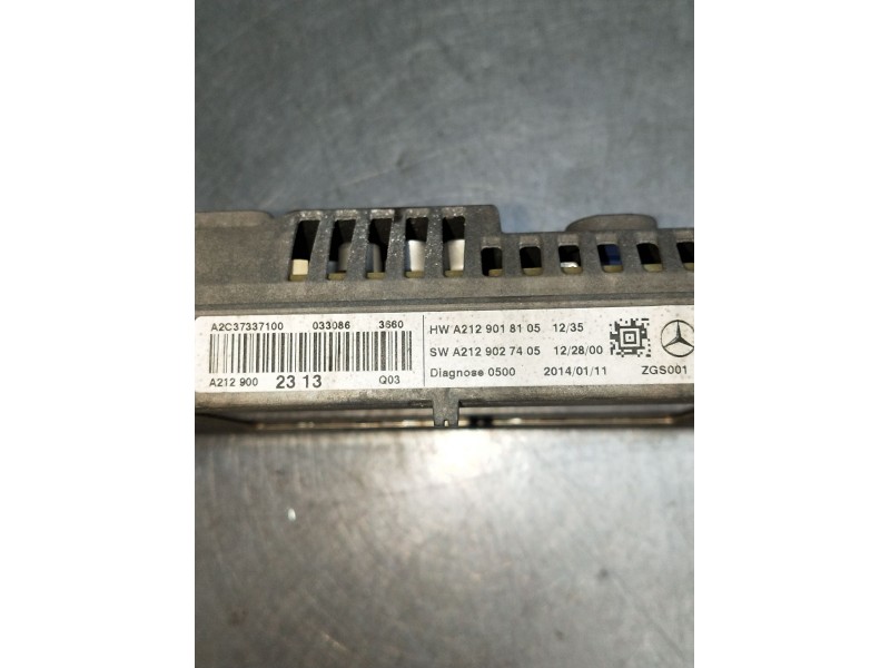 Recambio de pantalla multifuncion para mercedes-benz clase glk (x204) 220 cdi 4-matic (204.984, 204.997) referencia OEM IAM A212