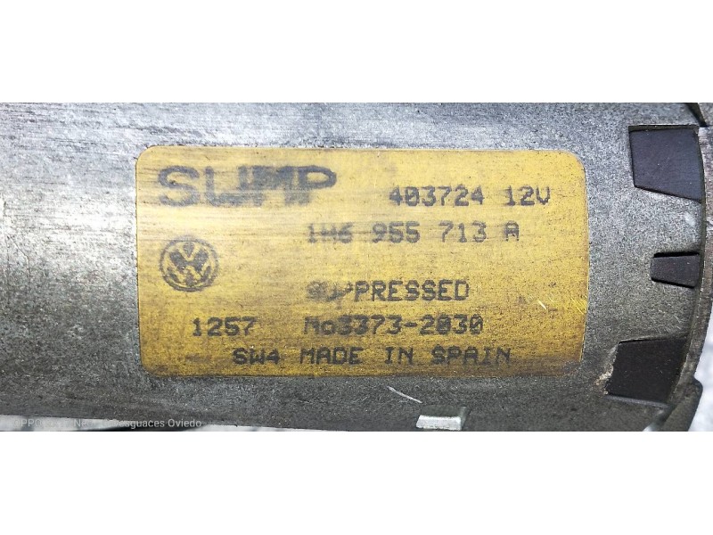 Recambio de motor limpia trasero para volkswagen golf iii berlina (1h1) gt referencia OEM IAM 1H6955713A  