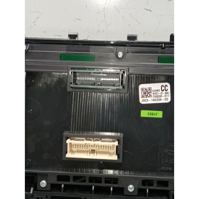 Recambio de mando calefaccion / aire acondicionado para jaguar e-pace (x540) 2.0 d180 awd referencia OEM IAM J9C314C239CC 181011