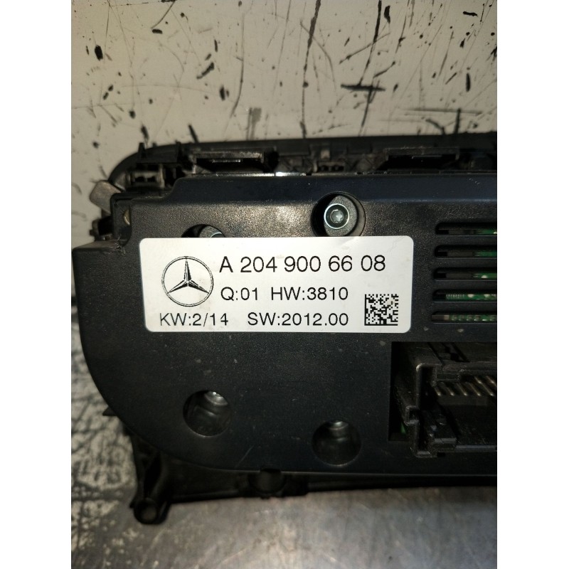 Recambio de mando calefaccion / aire acondicionado para mercedes-benz clase glk (x204) 220 cdi 4-matic (204.984, 204.997) refere