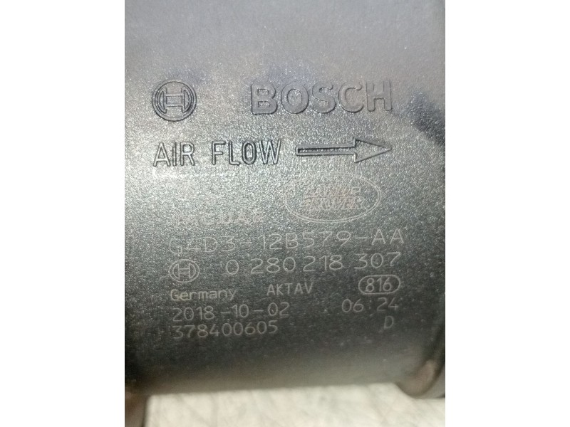 Recambio de caudalimetro para jaguar e-pace (x540) 2.0 d180 awd referencia OEM IAM 0280218307 G4D312B579AA 