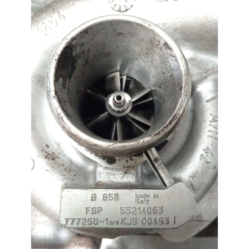 Recambio de turbocompresor para fiat bravo ii (198_) 1.9 d multijet (198axc1b) referencia OEM IAM 55214063 7772501 