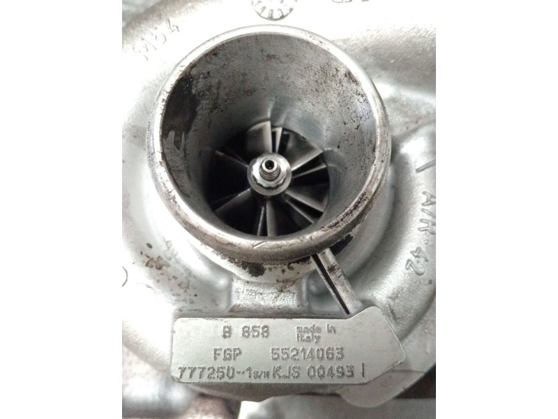 Recambio de turbocompresor para fiat bravo ii (198_) 1.9 d multijet (198axc1b) referencia OEM IAM 55214063 7772501 