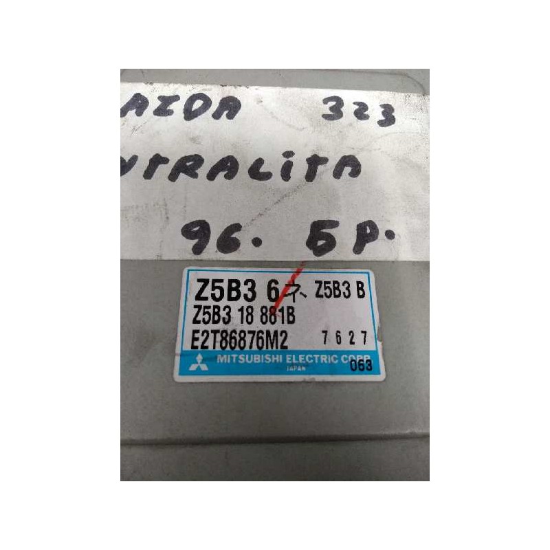 Recambio de centralita motor uce para mazda 323 berlina c/f/s (ba) referencia OEM IAM Z5B318881B E2T86876M2  Recambio de centralita motor uce para mazda 323 berlina c/f/s (ba) referencia OEM IAM Z5B318881B E2T86876M2