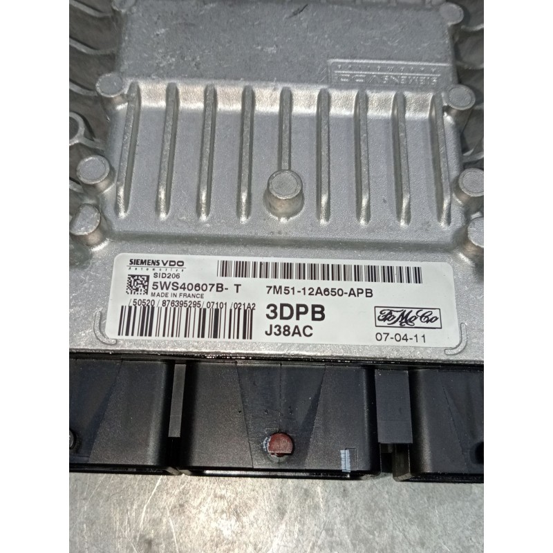 Recambio de centralita motor uce para ford focus ii (da_, hcp, dp) 1.8 tdci referencia OEM IAM 5WS40607BT 7M5112A650APB 
