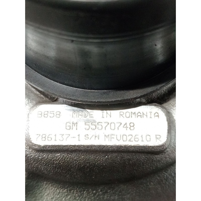 Recambio de turbocompresor para opel insignia a sedán (g09) 2.0 cdti (69) referencia OEM IAM 55570748 7861371 MFV02610R