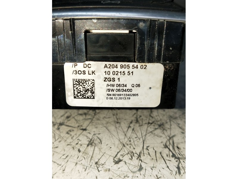 Recambio de mando elevalunas delantero izquierdo para mercedes-benz clase glk (x204) 220 cdi 4-matic (204.984, 204.997) referenc