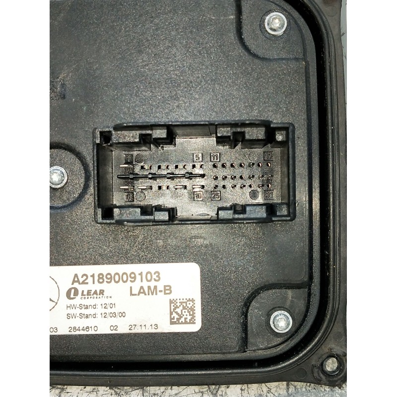 Recambio de centralita faros xenon para mercedes-benz clase glk (x204) 220 cdi 4-matic (204.984, 204.997) referencia OEM IAM A21