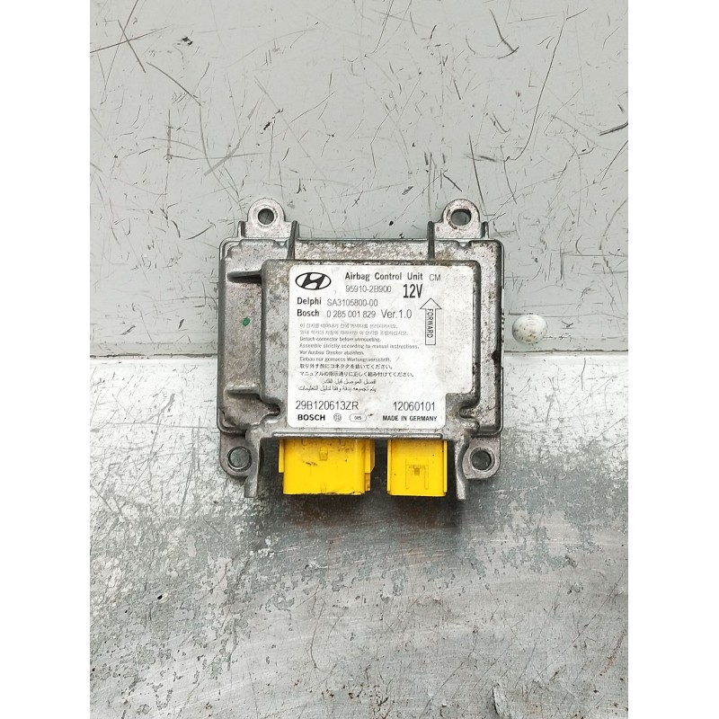 Recambio de centralita airbag para hyundai santa fé ii (cm) 2.2 crdi gls 4x4 referencia OEM IAM 0285001829 959102B900 29B120613Z