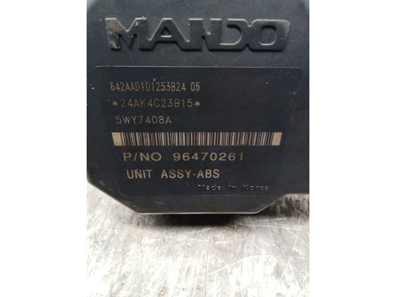 Recambio de abs para daewoo kalos (klas) 1.4 referencia OEM IAM 24AK4C23B15 5WY7408A 96470261 96470254 ZC2DC019695 