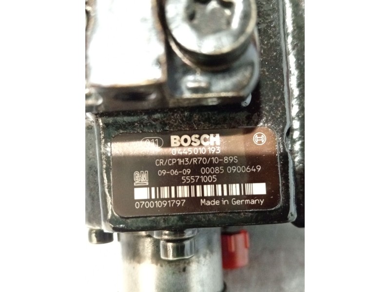 Recambio de bomba inyeccion para opel insignia a sedán (g09) 2.0 cdti (69) referencia OEM IAM 55571005 0445010193 BOSCH