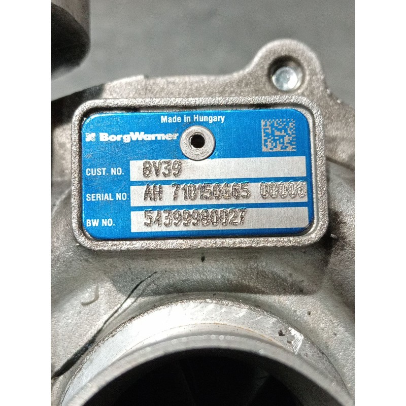 Recambio de turbocompresor para renault megane ii (bm0/1_, cm0/1_) 1.5 dci (bm02, bm13, bm2a, cm02, cm13) referencia OEM IAM 543