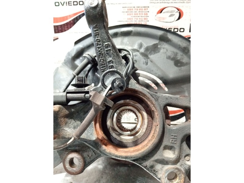 Recambio de mangueta delantera derecha para ford fiesta (ce1) cool&connect referencia OEM IAM H1BC3K170B1A  