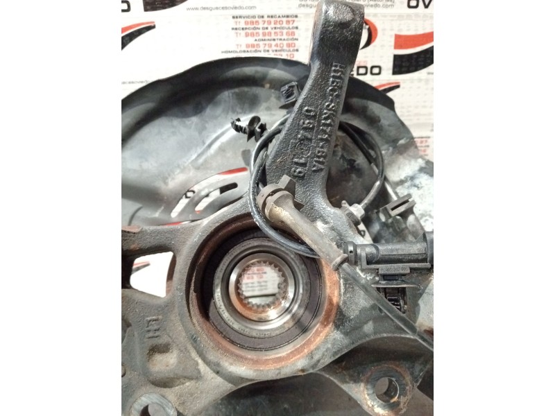 Recambio de mangueta delantera izquierda para ford fiesta (ce1) cool&connect referencia OEM IAM H1BC3K171B1A  