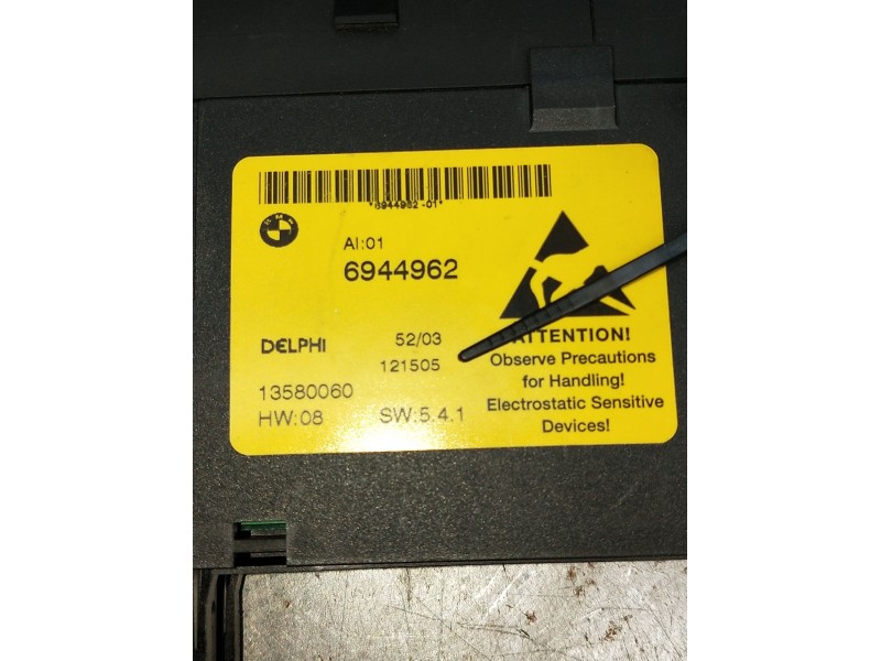 Recambio de mando multifuncion para bmw serie 5 berlina (e60) 530d referencia OEM IAM 6944962 13580060 