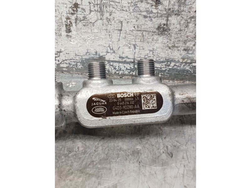 Recambio de rampa inyectora para jaguar e-pace (x540) 2.0 d180 awd referencia OEM IAM G4D39D280AA 0445214332 BOSCH