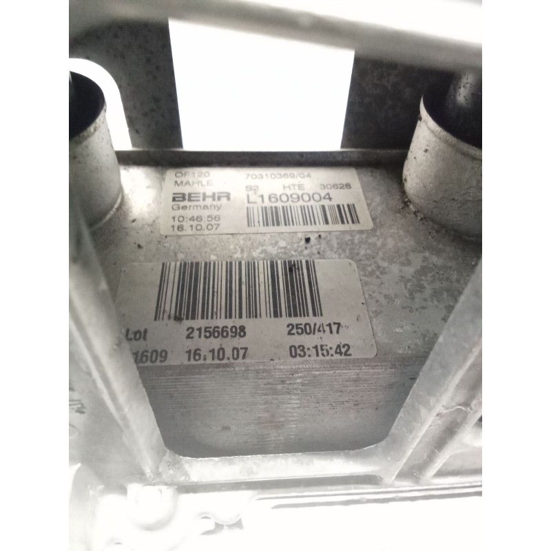 Recambio de enfriador aceite motor para bmw serie 3 berlina (e90) referencia OEM IAM 51750610 70310369 L1609004 2156698
