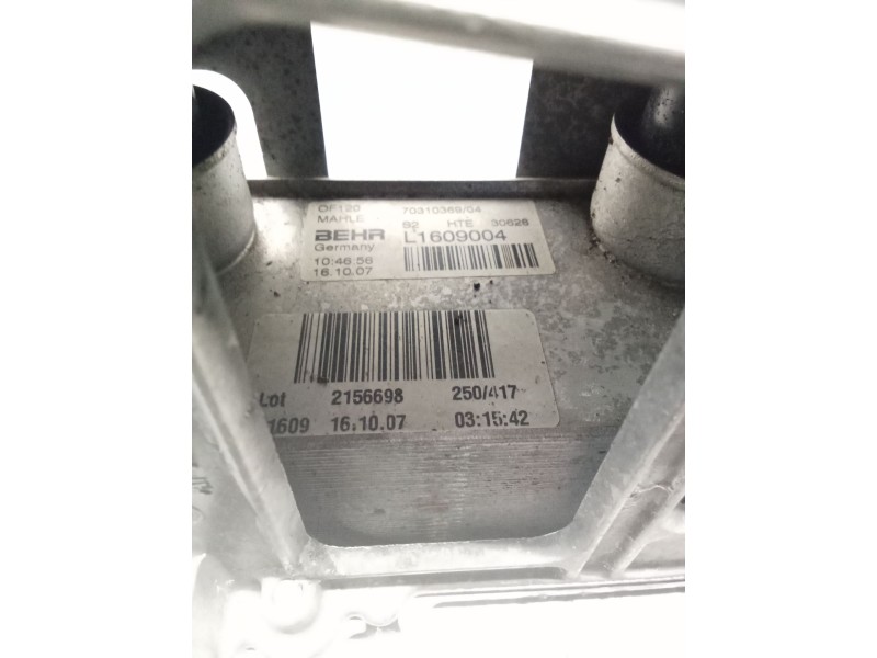 Recambio de enfriador aceite motor para bmw serie 3 berlina (e90) referencia OEM IAM 51750610 70310369 L1609004 2156698