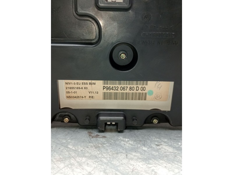 Recambio de cuadro instrumentos para citroën xsara break (n2) 1.6 16v referencia OEM IAM P9643206780D  