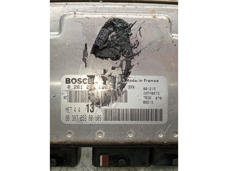 Recambio de centralita motor uce para citroën xsara break (n2) 1.6 16v referencia OEM IAM 0261206606 9638765980 