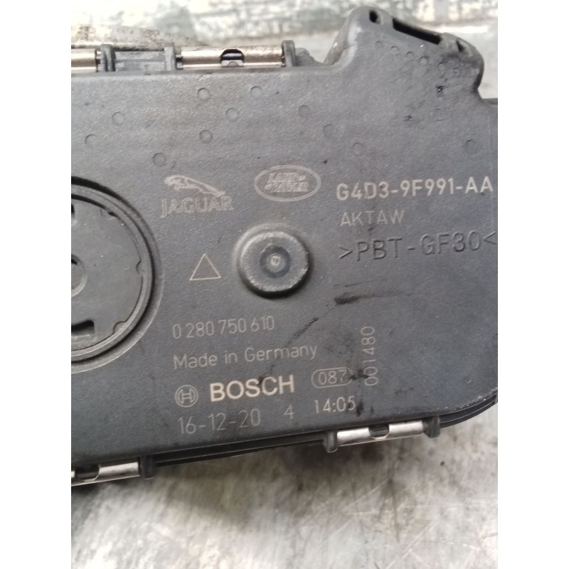 Recambio de caja mariposa para jaguar e-pace (x540) 2.0 d180 awd referencia OEM IAM G4D39F991AA 0280750610 BOSCH