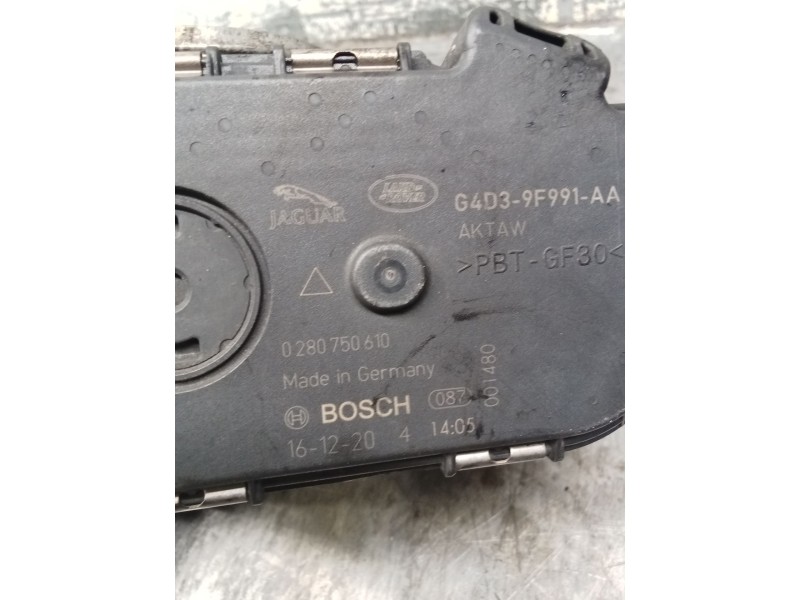 Recambio de caja mariposa para jaguar e-pace (x540) 2.0 d180 awd referencia OEM IAM G4D39F991AA 0280750610 BOSCH